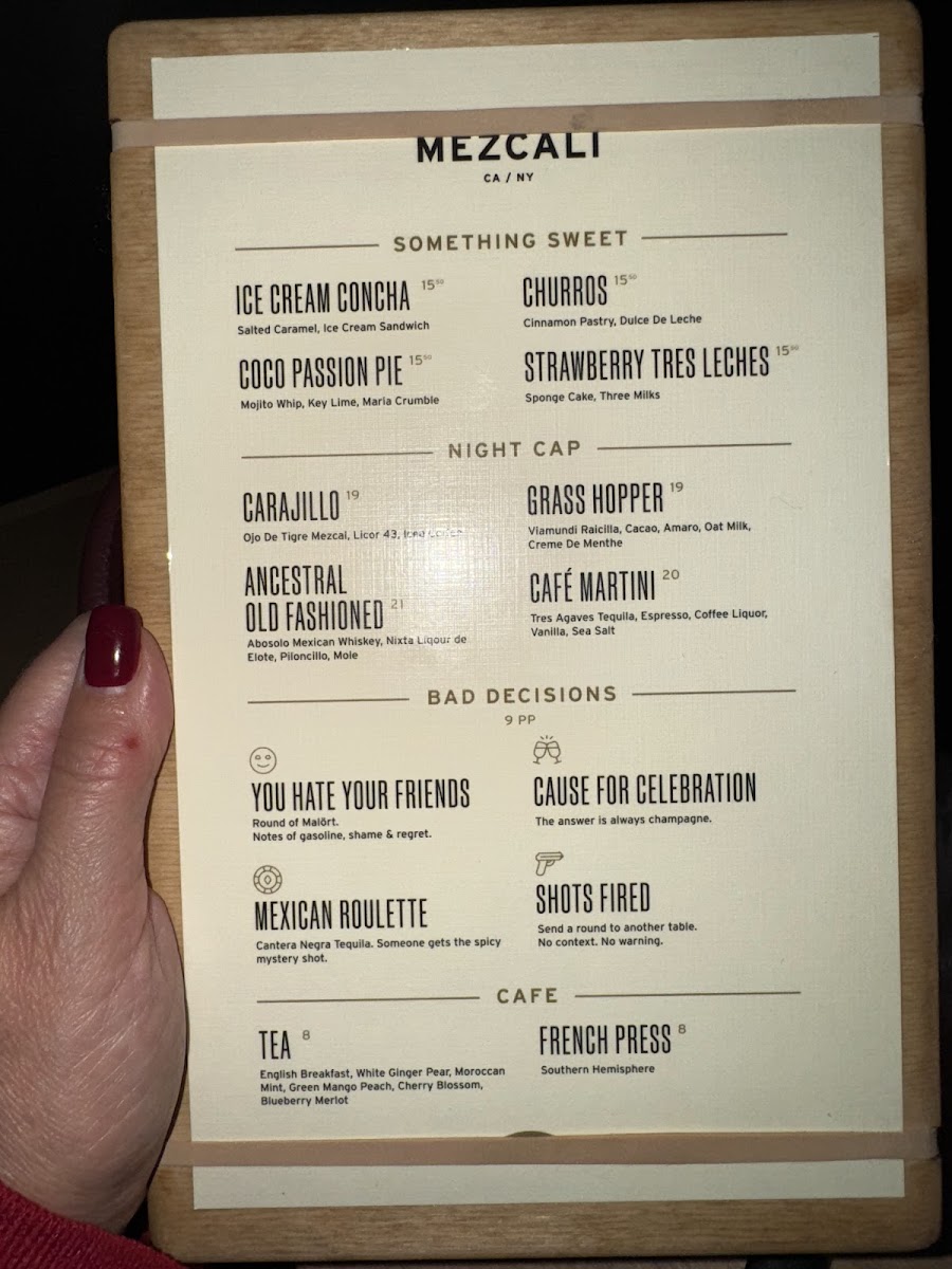 Mezcali Menu - Image 4